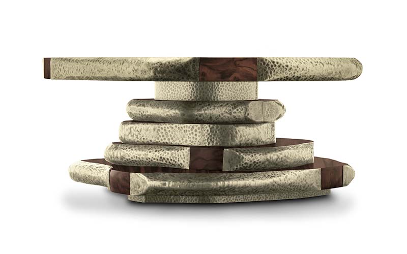 Журнальный столик LATZA от BRABBU, дизайн Boca do Lobo