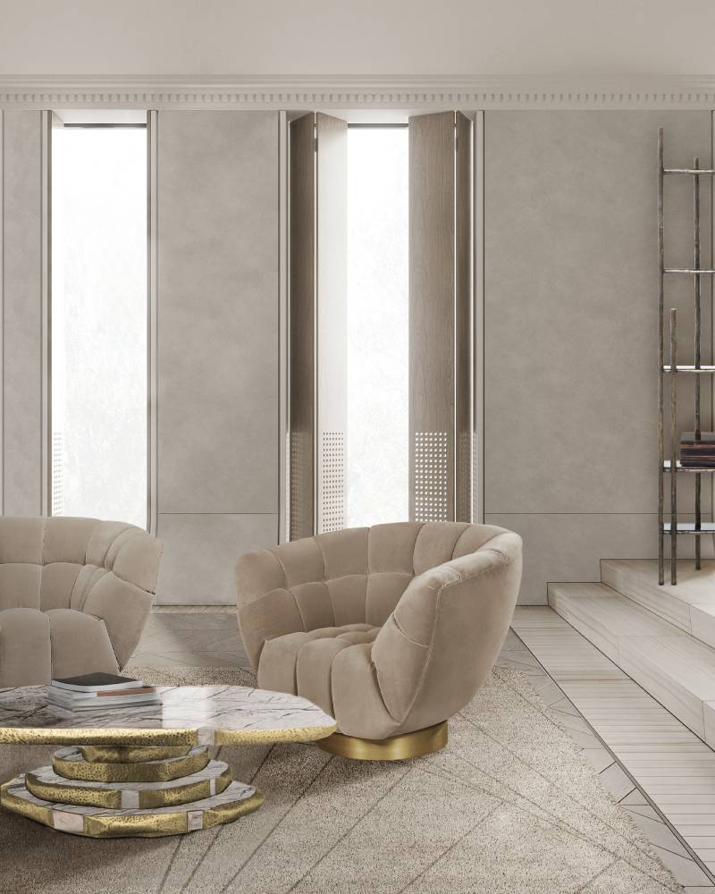 Журнальный столик LATZA от BRABBU, дизайн Boca do Lobo