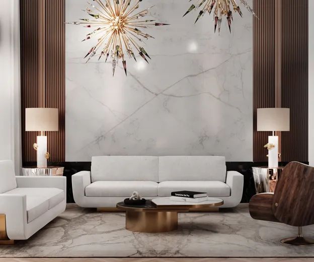 Журнальный столик Lemprica от KOKET, дизайн Boca do Lobo