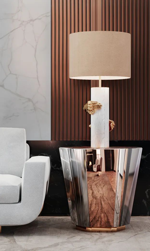 Журнальный столик Lemprica от KOKET, дизайн Boca do Lobo