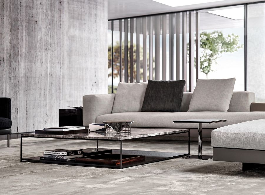 Журнальный столик Liam, дизайн Minotti