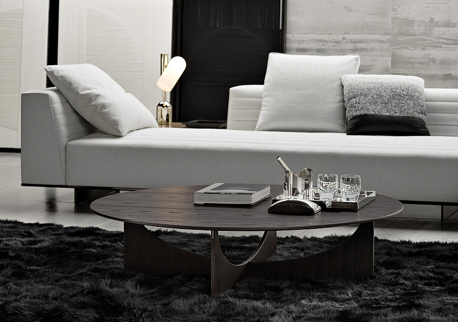 Журнальный столик Lido, дизайн Minotti