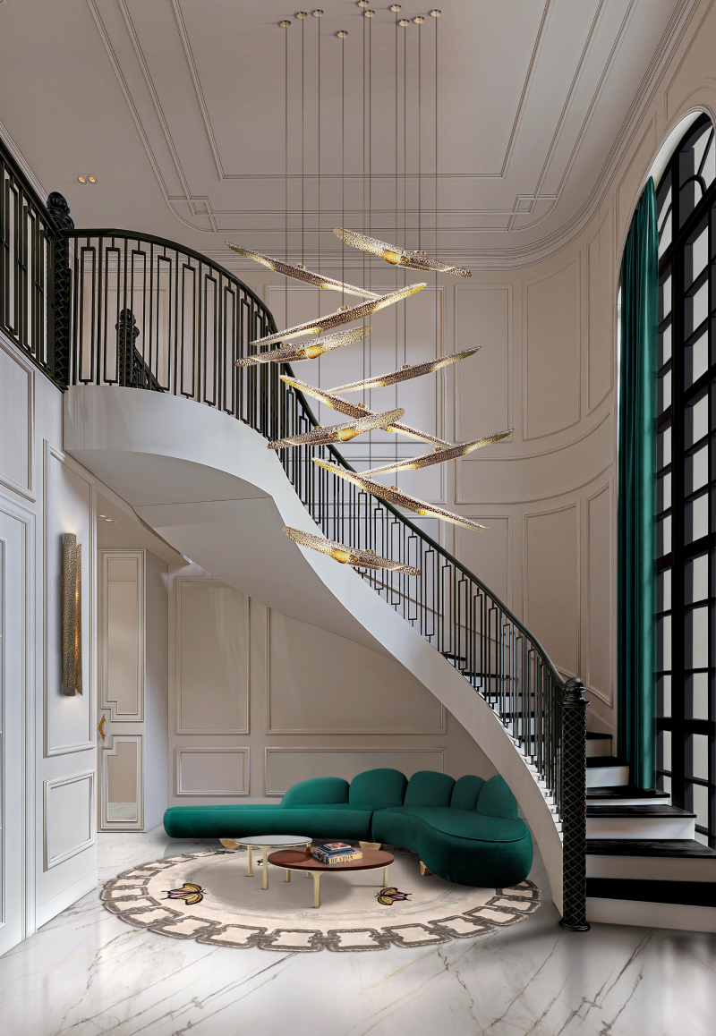 Журнальный столик LURAY от BRABBU, дизайн Boca do Lobo