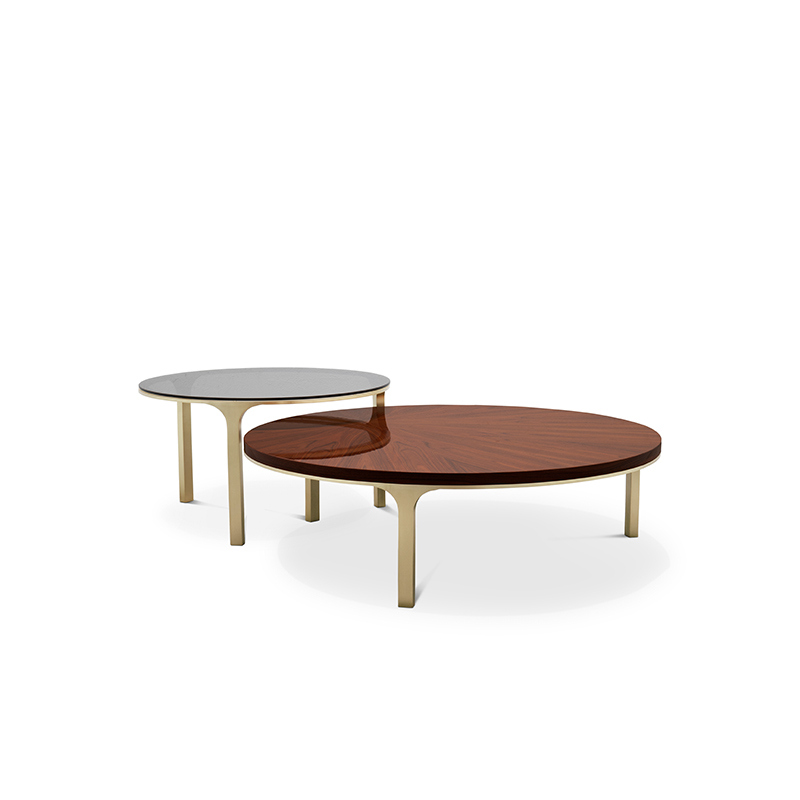 Журнальный столик LURAY от BRABBU, дизайн Boca do Lobo