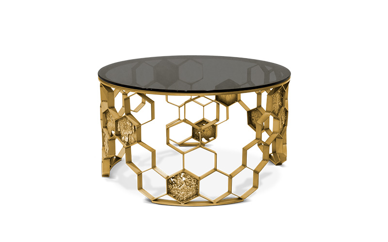 Журнальный столик MANUKA от BRABBU, дизайн Boca do Lobo