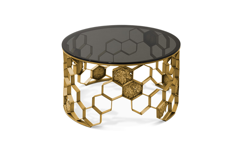 Журнальный столик MANUKA от BRABBU, дизайн Boca do Lobo