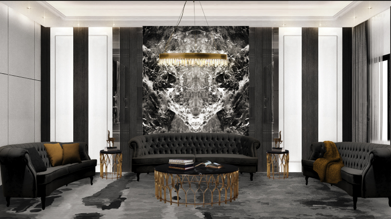 Журнальный столик MECCA от BRABBU, дизайн Boca do Lobo