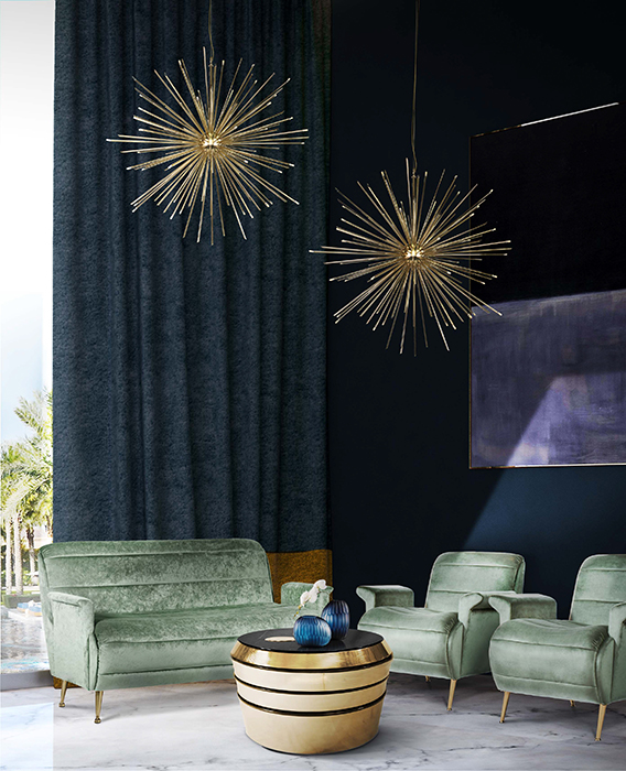 Журнальный столик Miller от ESSENTIAL HOME, дизайн Boca do Lobo
