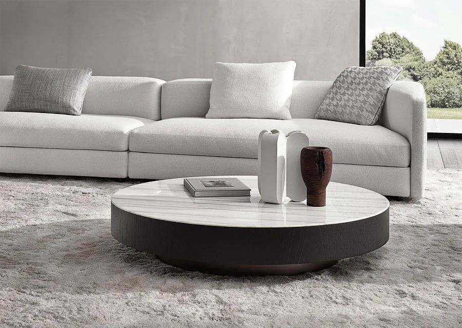 Журнальный столик Milton, дизайн Minotti