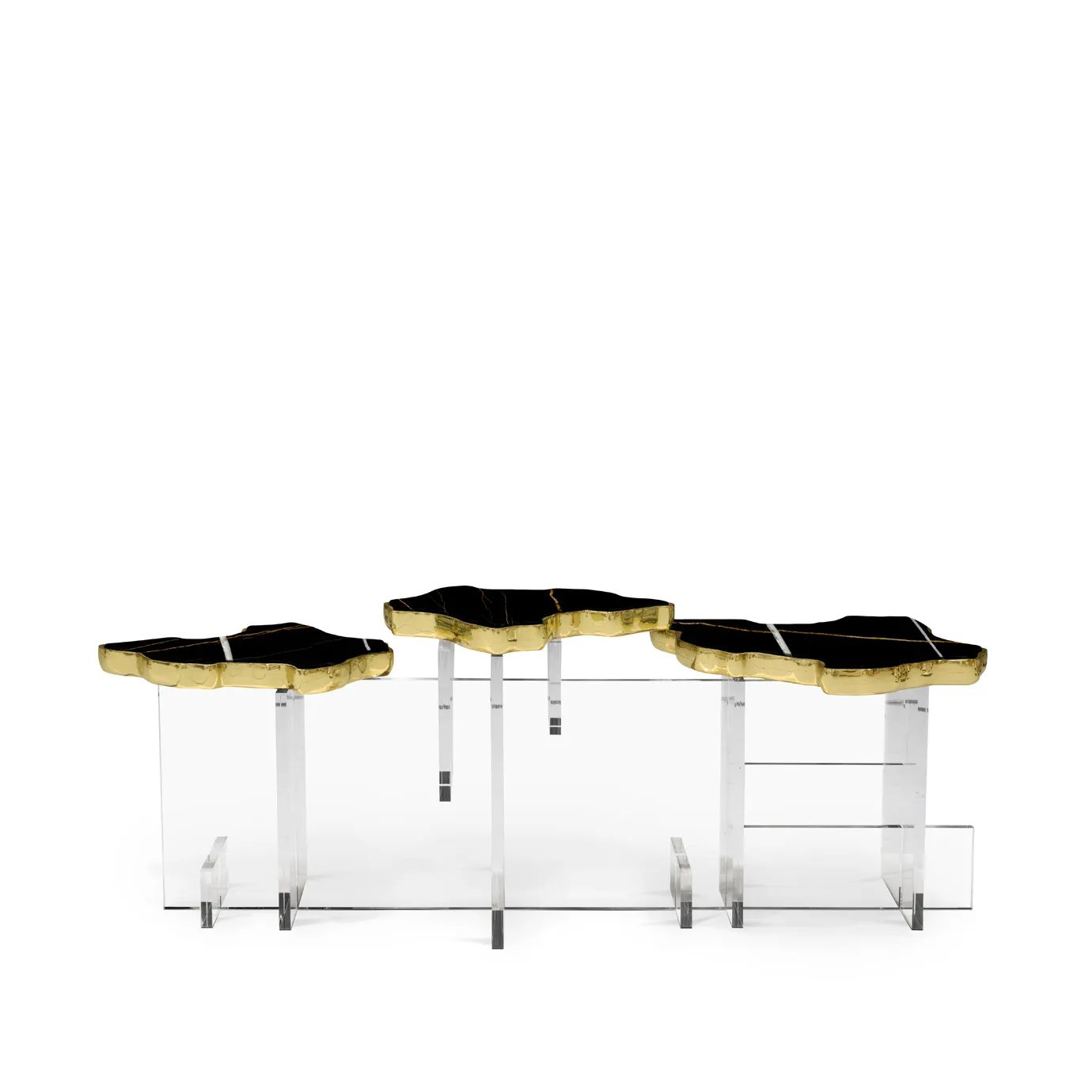 Журнальный столик Monet XL Nero Marquina от KOKET, дизайн Boca do Lobo