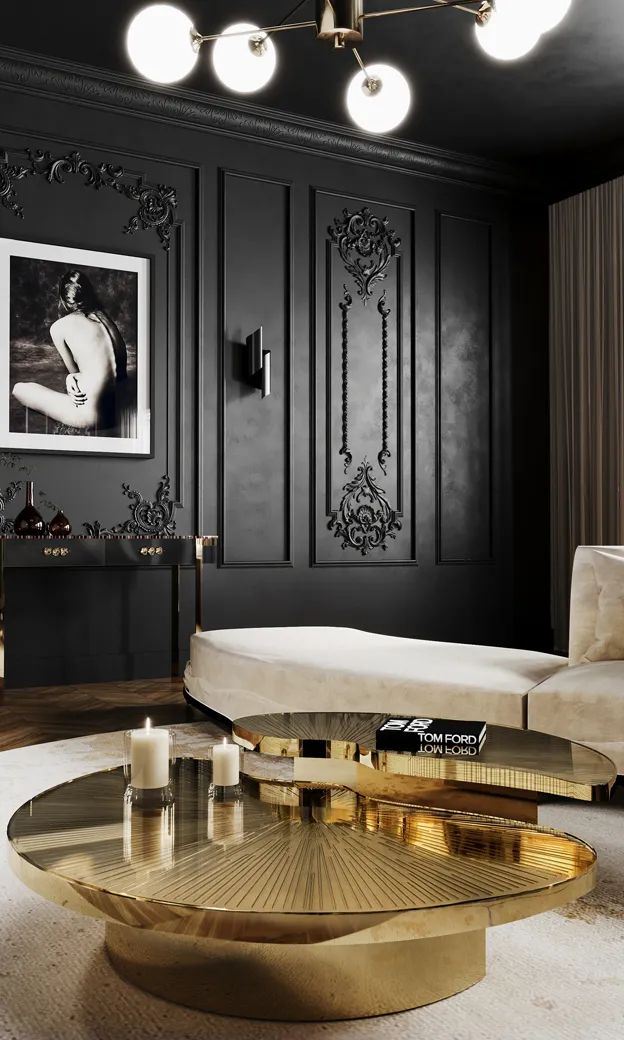 Журнальный столик Myth от KOKET, дизайн Boca do Lobo