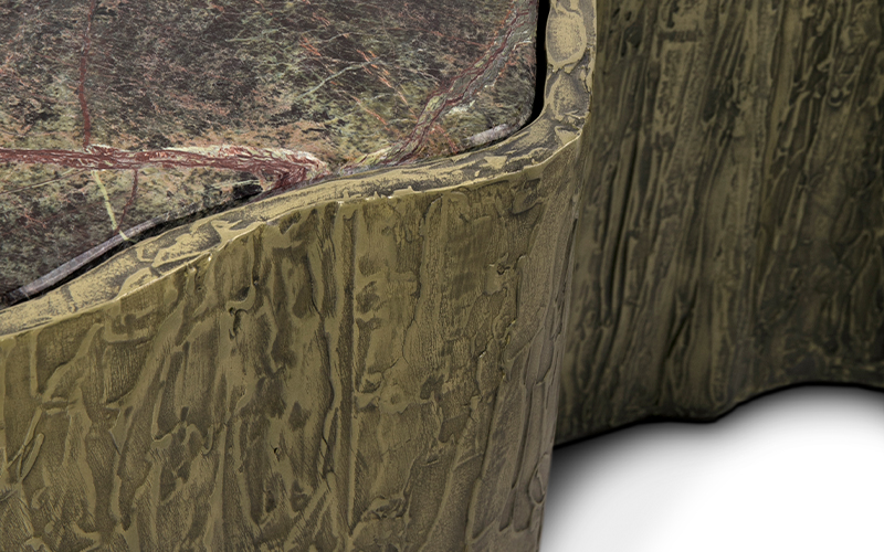 Журнальный столик SEQUOIA II от BRABBU, дизайн Boca do Lobo