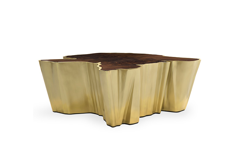 Журнальный столик SEQUOIA от BRABBU, дизайн Boca do Lobo