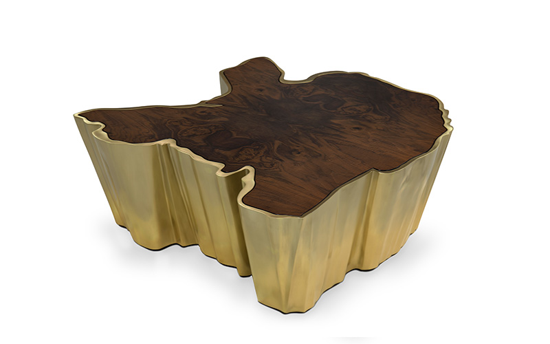 Журнальный столик SEQUOIA от BRABBU, дизайн Boca do Lobo