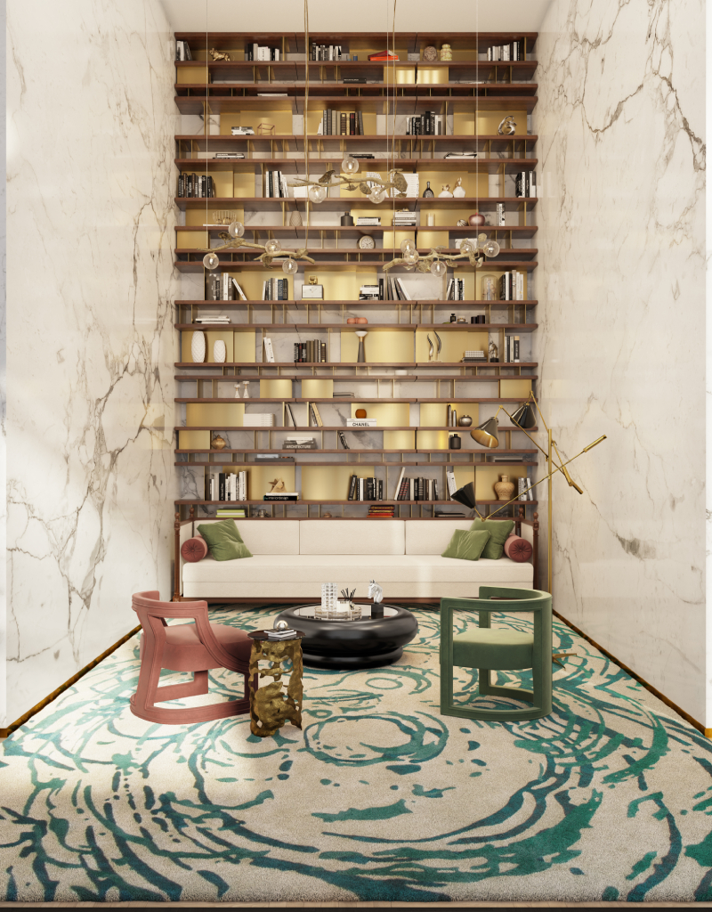 Журнальный столик SHINTO II от BRABBU, дизайн Boca do Lobo