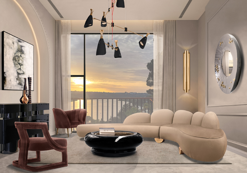 Журнальный столик SHINTO II от BRABBU, дизайн Boca do Lobo