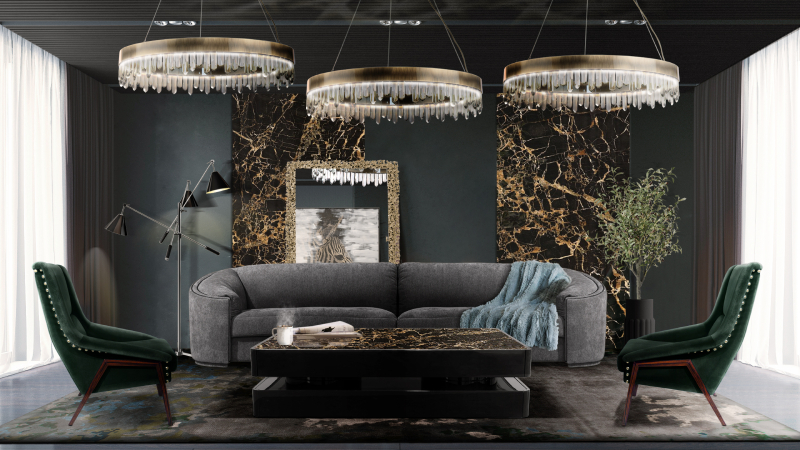 Журнальный столик SHINTO от BRABBU, дизайн Boca do Lobo