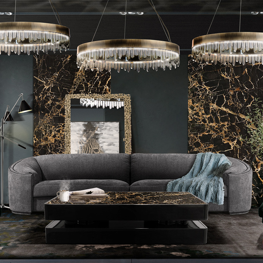 Журнальный столик SHINTO от BRABBU, дизайн Boca do Lobo