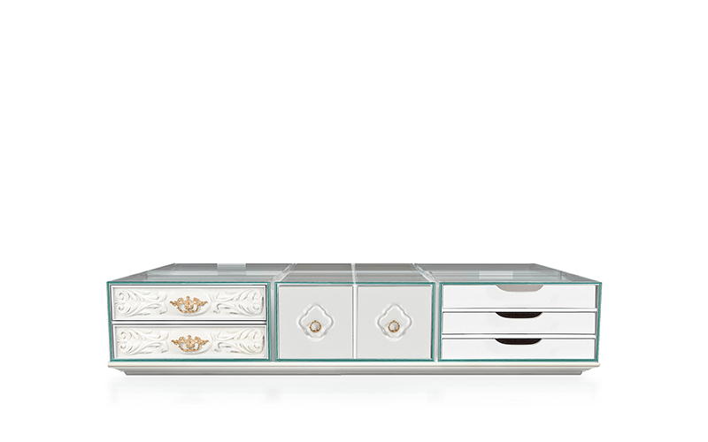 Журнальный столик SOHO от BRABBU, дизайн Boca do Lobo