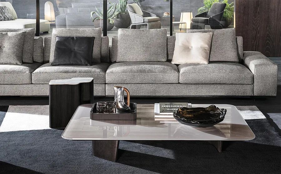 Журнальный столик Song, дизайн Minotti