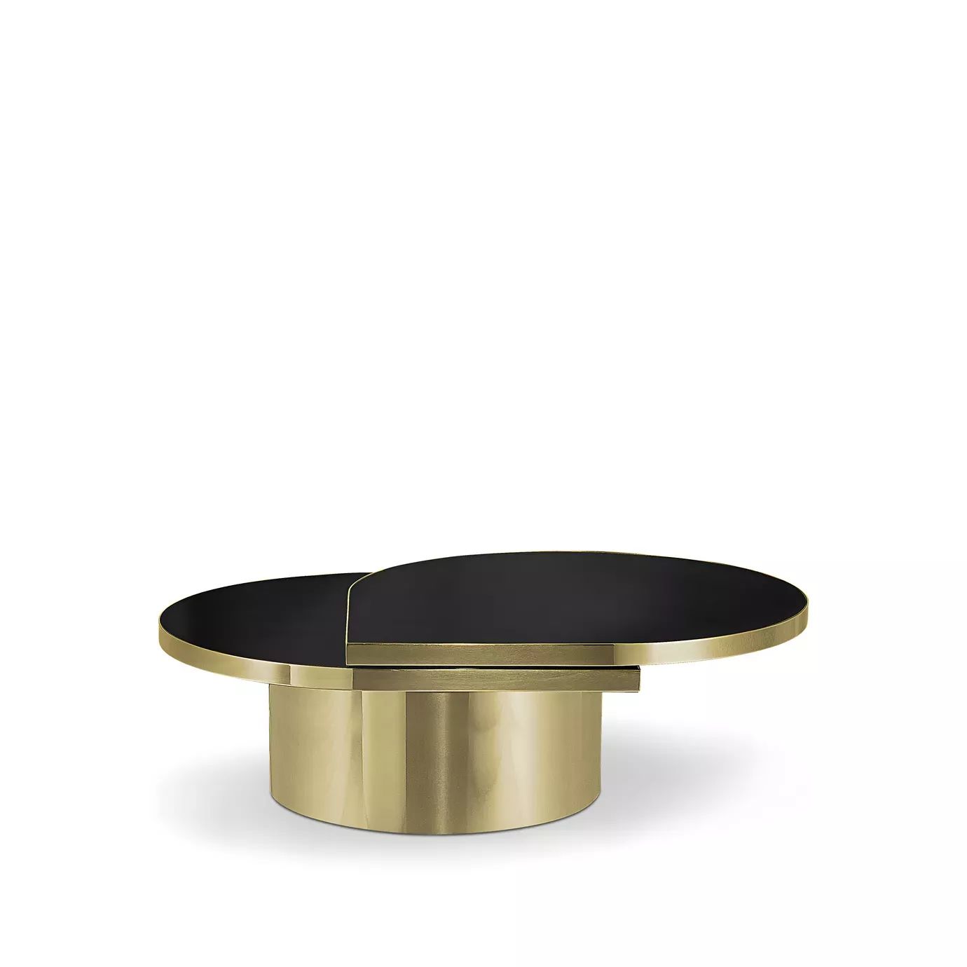 Журнальный столик Tears Polished Brass от KOKET, дизайн Boca do Lobo