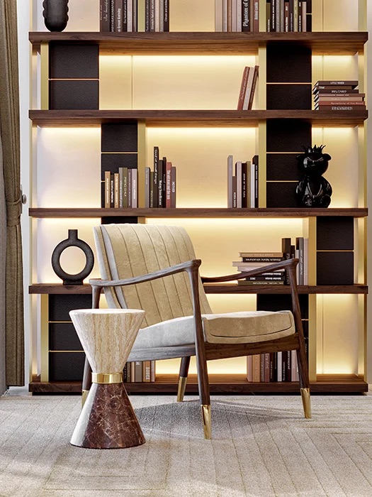 Журнальный столик Vinicius от ESSENTIAL HOME, дизайн Boca do Lobo