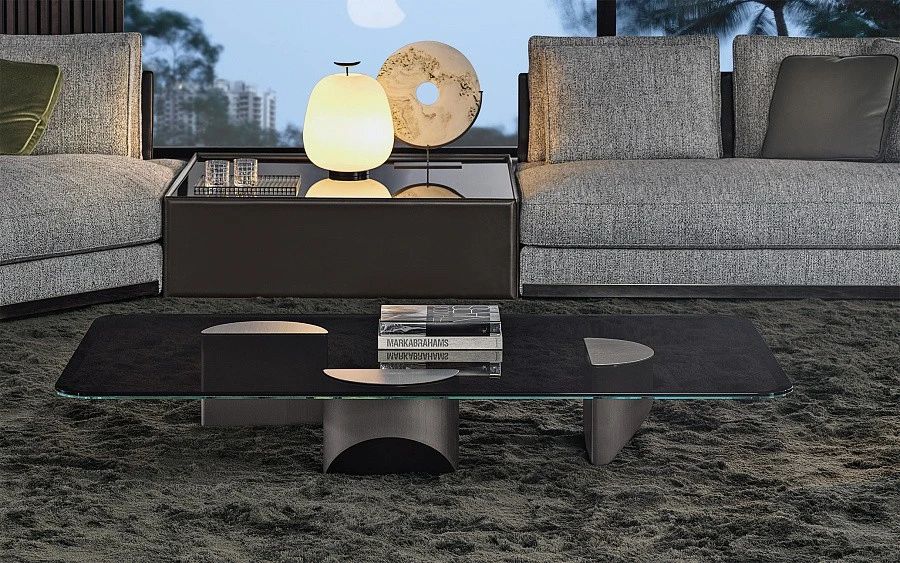 Журнальный столик Wedge, дизайн Minotti