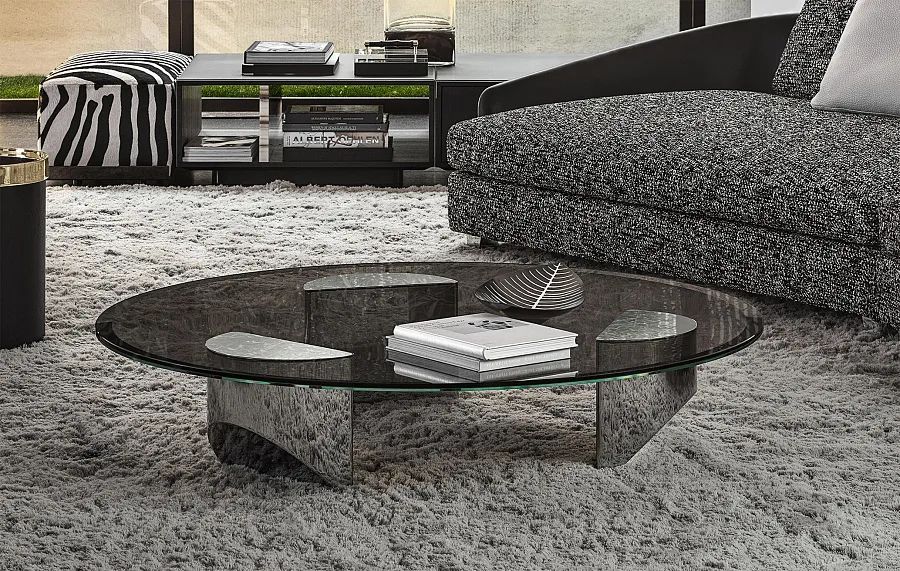 Журнальный столик Wedge, дизайн Minotti