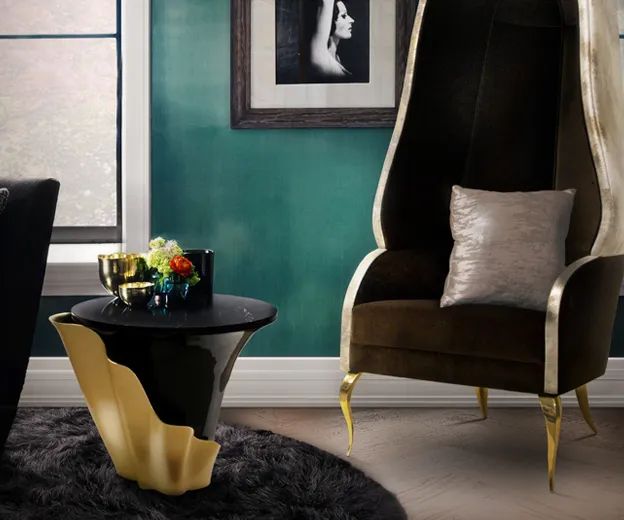 Журнальный столик Yasmine от KOKET, дизайн Boca do Lobo