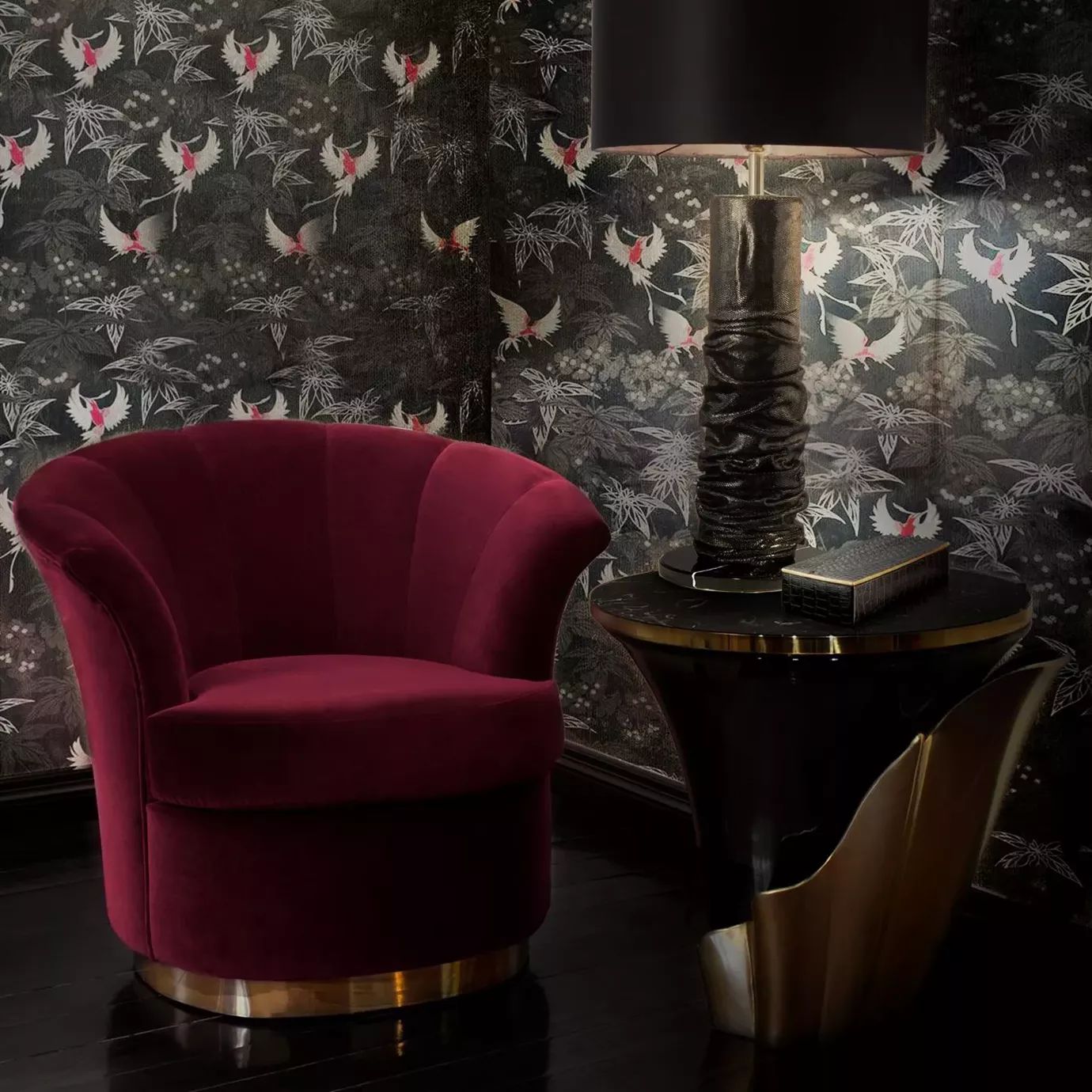 Журнальный столик Yasmine от KOKET, дизайн Boca do Lobo